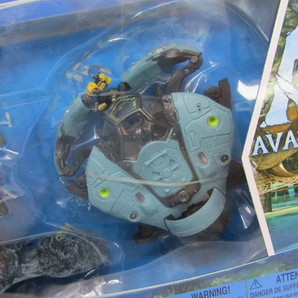 2X McFarlane Avatar World of Pandora Cet-Ops Crabsuit Action Figure Vehicle Set